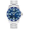 HydroConquest Sunray Blue With Super-LumiNova Dial Automatic Divers L3.841.4.96.6 300M Mens Watch