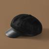 New Autumn and Winter Octagonal Hat Children Internet Celebrity Painter Beret Duck Tongue Versatile Face Small Tide Cap