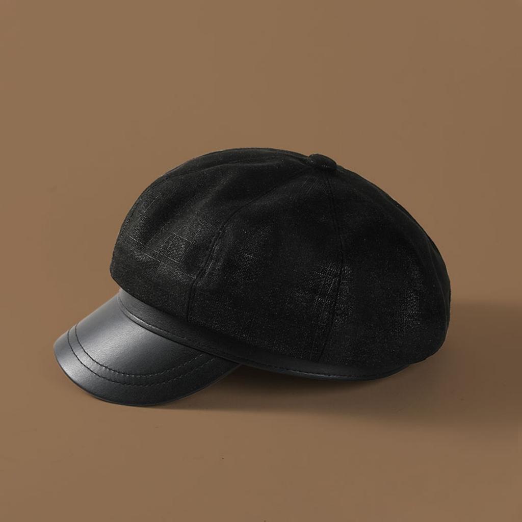 New Autumn and Winter Octagonal Hat Children Internet Celebrity Painter Beret Duck Tongue Versatile Face Small Tide Cap