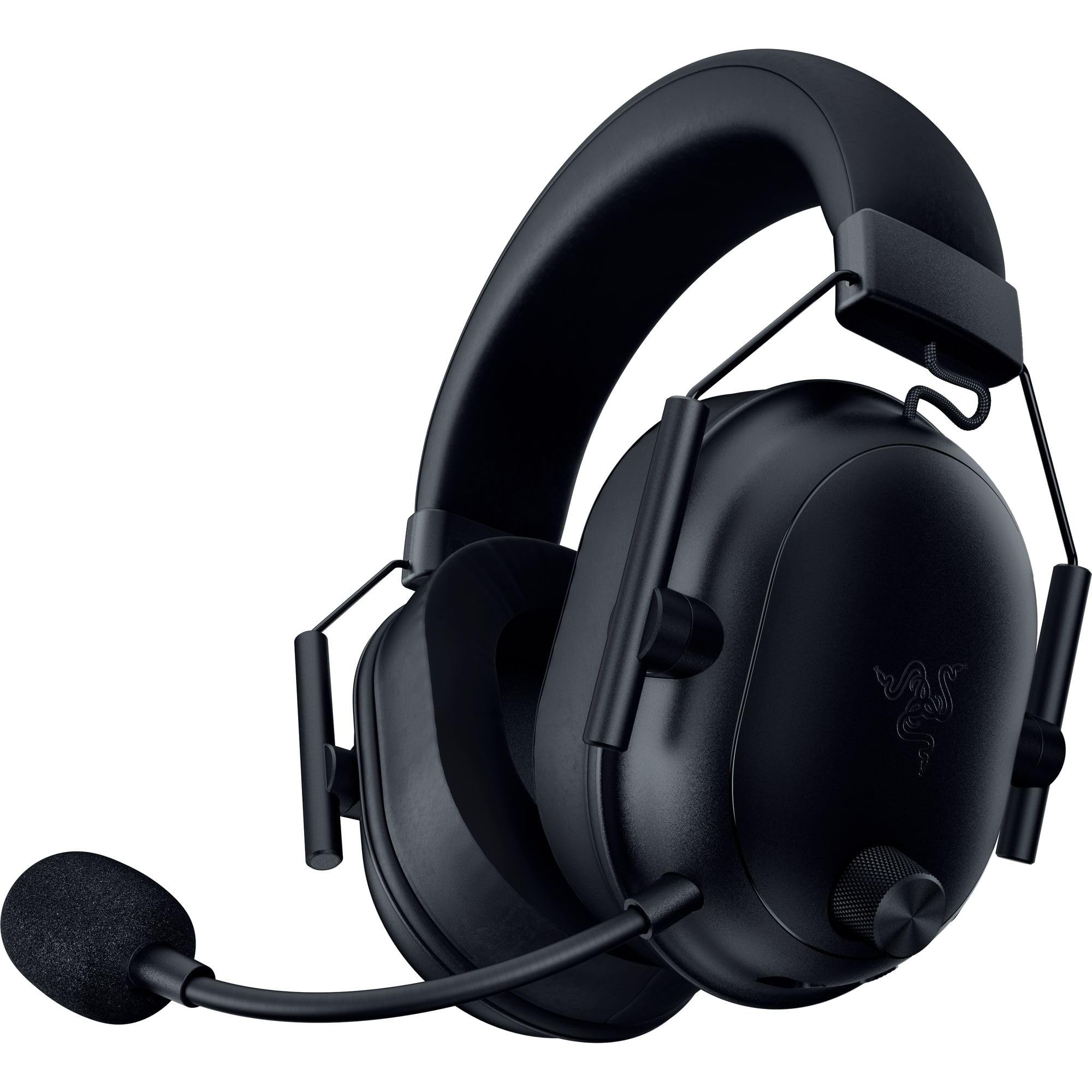 

Razer BlackShark V2 HyperSpeed Wireless Gaming powerful sound from titanium 50mm drivers and natural sound quality from HyperClear Features include чёрный