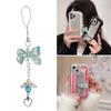 Elegant Heart Phone Lanyard Charm Aesthetic Accessory Wallet Adornment Phone Embellishment Suitable for Backpack Key