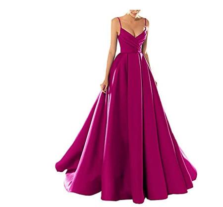 Evening Dress European and American New Satin Temperament Long Suspender Banquet Host Suspender Evening Dress