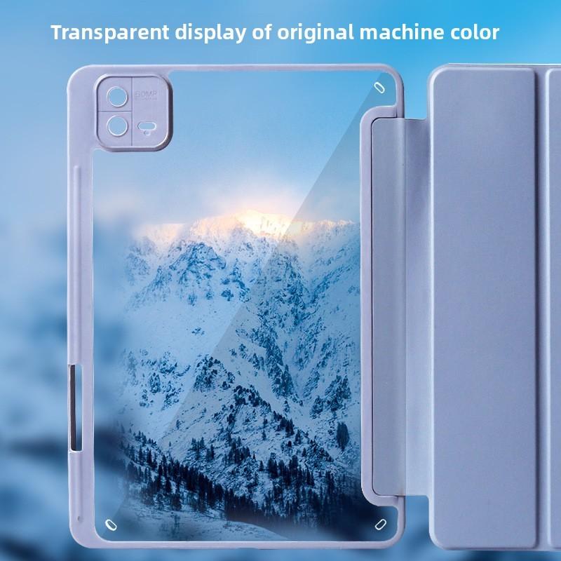 Custodia protettiva in PU per Xiaomi Pad con supporto e funzione sleep per uso aziendale