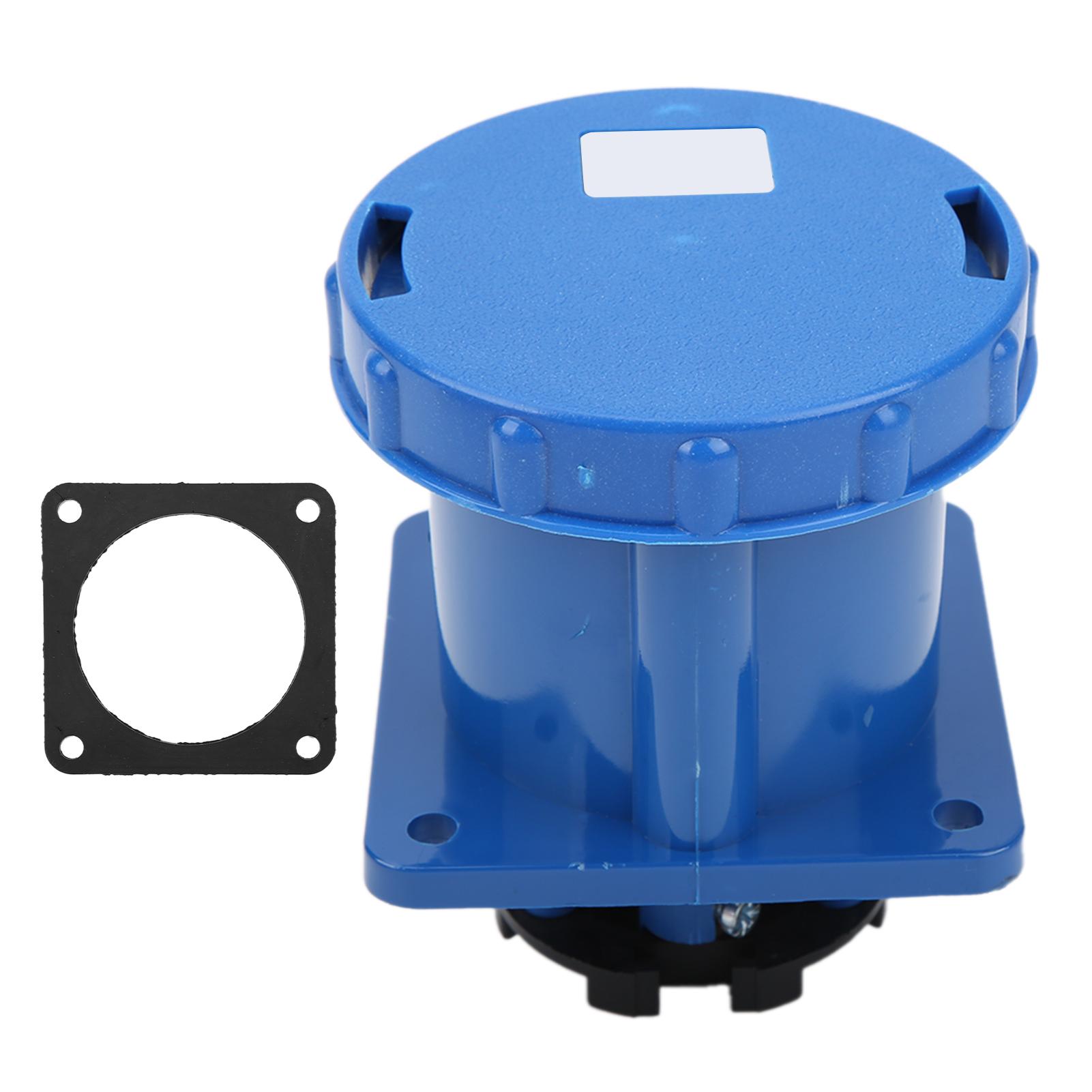 

220250V 63A Industrial Connector 2P+E 3Pin Straight Plug IP67 Waterproof for Agriculture