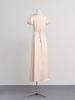 South Style Dress: Satin Lace Patchwork Long Skirt for Women