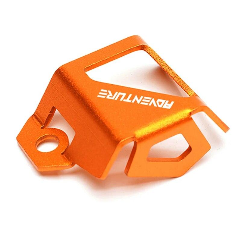 Motorcykel Orange Bakre Vätskebehållare Skyddskåpa För KTM 1090 Adventure 1190 Adv 1290 Super Adventure R / S