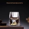 Mingzhanxuan Creative Golden Mountain Diamond Baijiu Glass