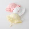 Lace Baby Girl Hat Summer Bows Kids Bucket Hats for Girls Sweet Baby Sun Hats Child Panama Cap Toddler Infant Caps 1-3Y