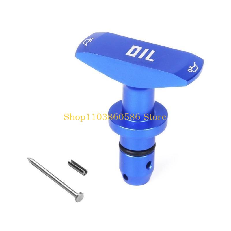 242A Engine Oil Level Dipstick Gauge with Ergonomic Pull Handle for Auto Maintenance