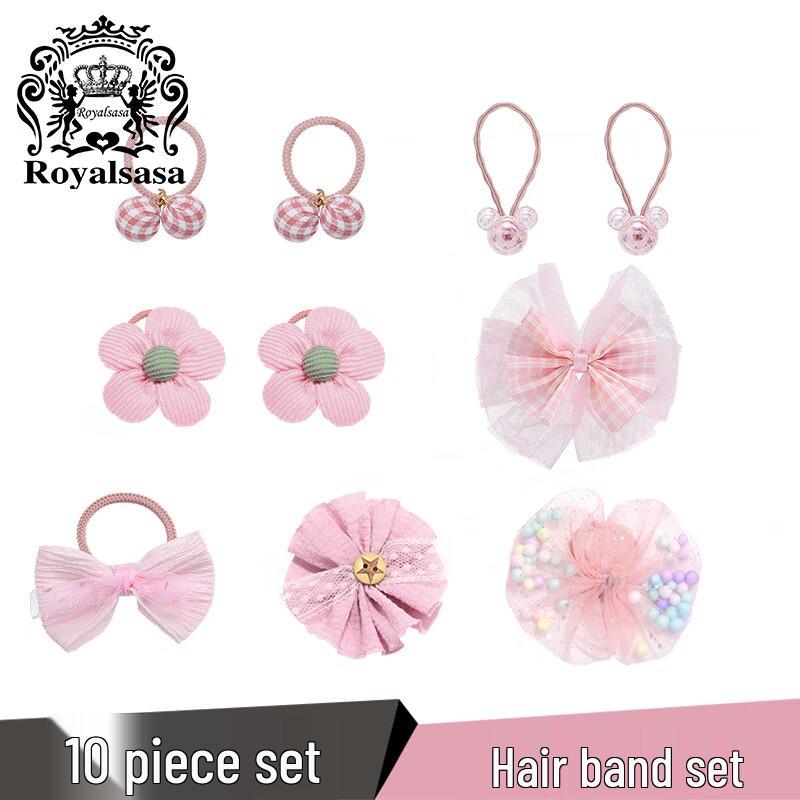 Royal Sasa Girls Bow Hair Tie розовой ленты