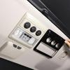For Land Rover Discovery 4 LR4 2010-2026 ABS Black/Silver Rear Reading Light Decorative Frame Car Interior Accessories