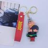 New Creative Cartoon Gaul Hero Keychain Bag Car Keychain Accessories Gift Wholesale Toys Anime Cartoon Frind Personalized Gifts