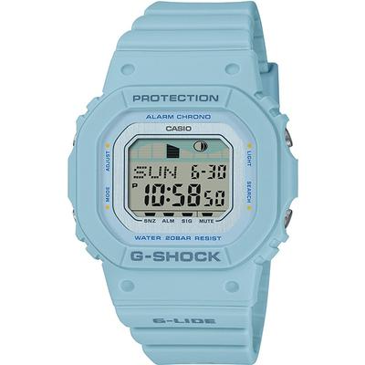 Women's G-SHOCK GLX-S5600-2JF [G-SHOCK G-LIDE Compact Size] Square Watch Blue Digital