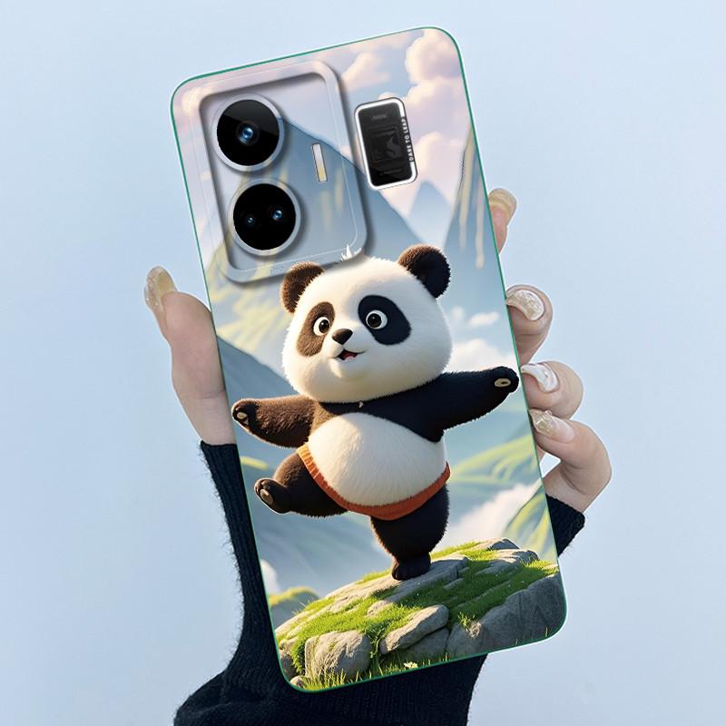 For Realme GT Neo 5 Case Funny Cartoon Cat Bumper Slim Soft TPU Shockproof Phone Case On For Realme GT Neo 5 Neo5 240W 5G Cover