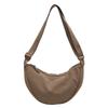 Solid Color Nyl Women's Travel Crossbody Bag Simple Female Hobos Shoulder Bags Casual Outdoor Phe Pouch Handbags Girls Purse