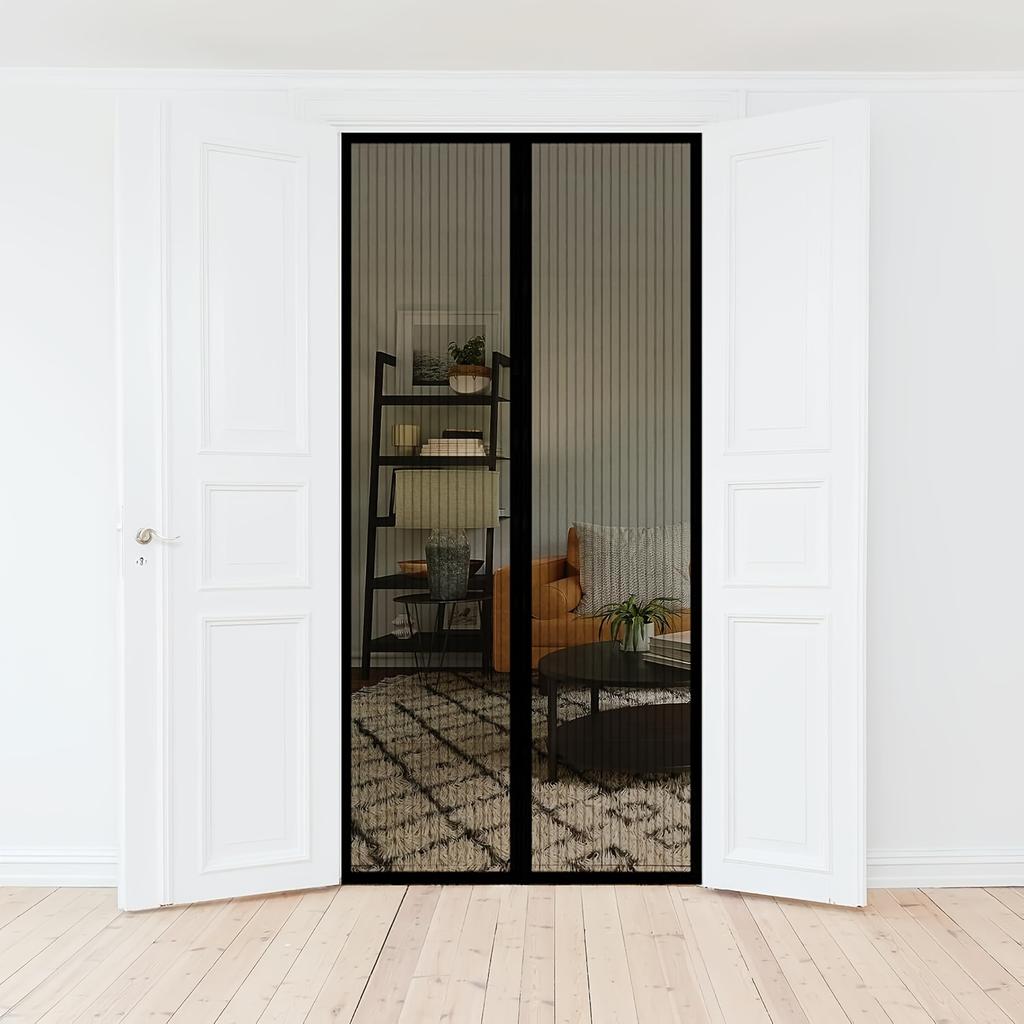 Indoor and Outdoor Magnetic Door Curtains, Magnetic Anti-mosquito Door Curtains, Mesh Insect-proof and Insect-proof Isolation