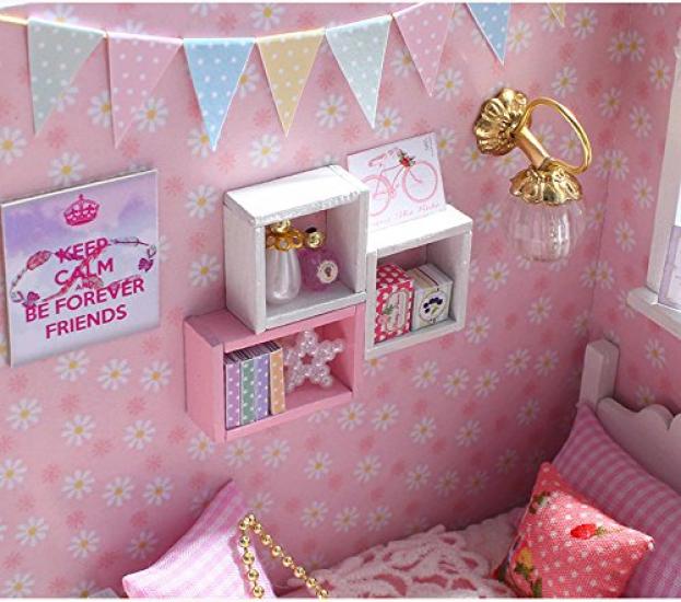 Dollhouse DIY Kit Set Miniature Sunshine Princess (t-FREAK)