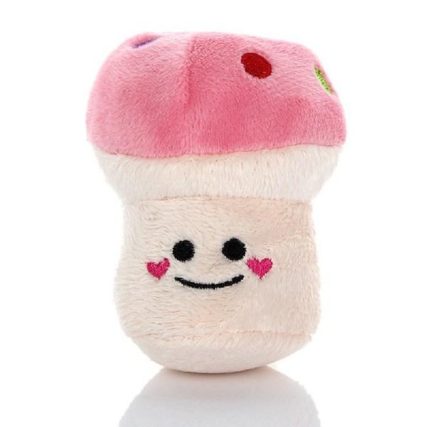 Lala Pet Dog Squeak Mushroom Set of 2 Same Day Delivery, 1 Set