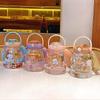 JIN MING LI 1.3L Transparent Kids' Straw Water Bottle