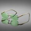 1/6pcs Retro Decorative Glasses for Men Women Classic Lightweight Small Box Casual Style