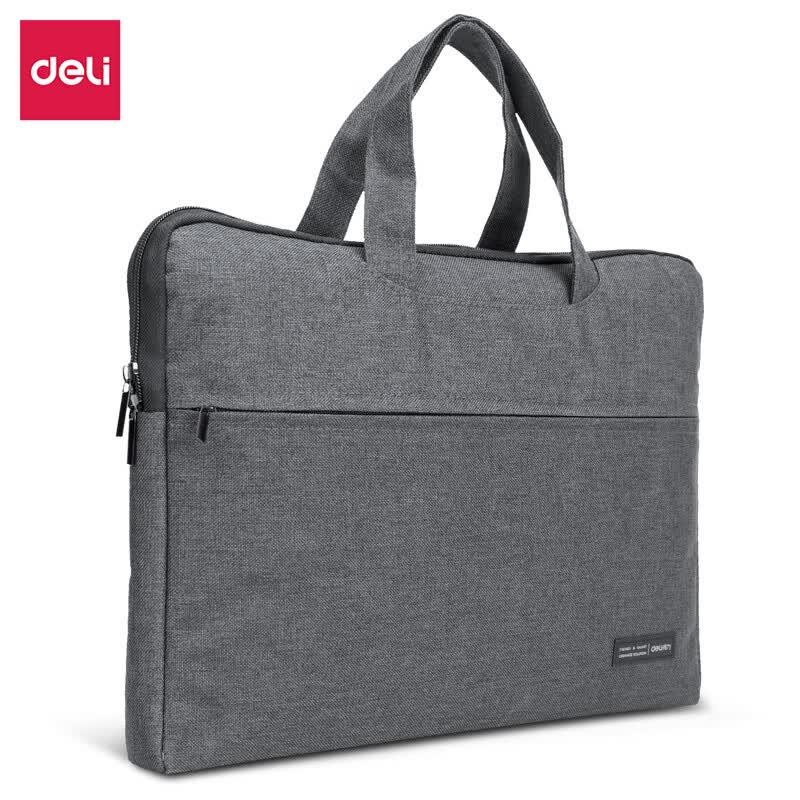 Deli 5590 Portable Zippered Business Document Bag