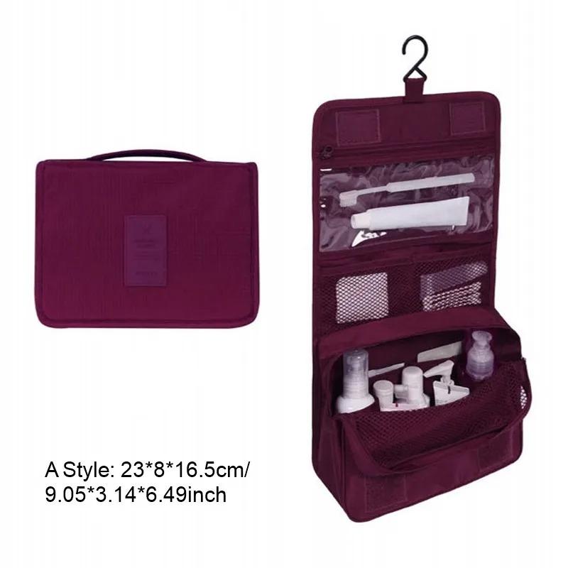 High Capacity Waterproof Travel Makeup Cosmetic Toiletries Storage Bag Ladies Beauty Neceser Organizer