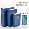 Creative Simulated Book Hidden Cash Savings Jar for Home or Study Room