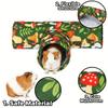 Warm Guinea Pig Tunnel House Thickened Hamster Tunnel Habitat Guinea Pig Hiding Cave  Exercising
