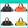 Urban Minimalist Nylon Crossbody Bag With Stitch Detailing For Leisure Outings