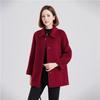 Women's 100% Wool Double-Faced Short Coat