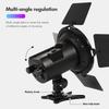 12W RGB Photography Light Bi-color LED Light 128pcs LED Bds 3200K-5600K Dimmable 5 Scene Effects Support  /NP Series Battery Powered with Metal Barnd