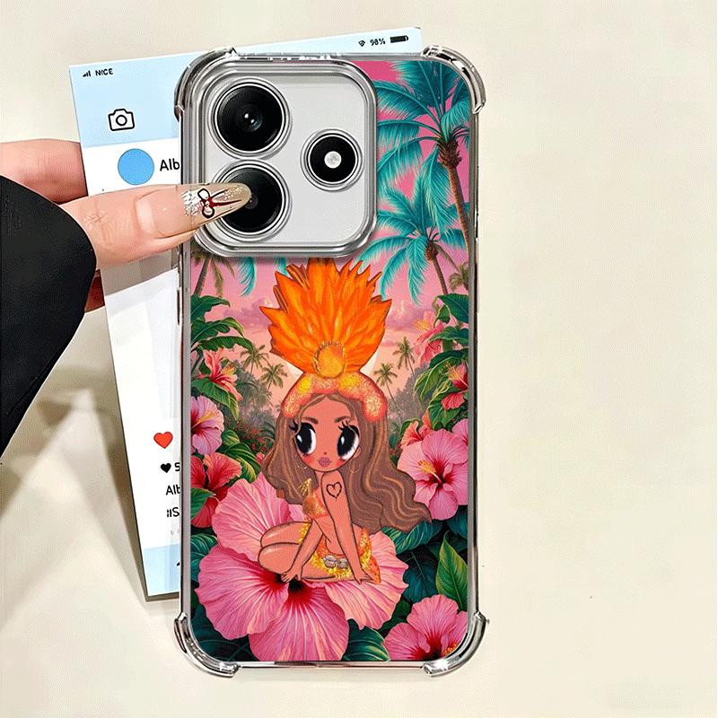 

K-Karol G Tropicoqueta Мягкий чехол для телефона для Xiaomi Poco X7 X8 Pro Max X6 X5 X3 F8 Ultra F7 M8 M7 M5S Redmi 15C 15A 15 14C 13C 12C Xiaomi Poco M8 Pro