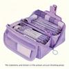 [Multi-Functional Pencil Case] Large-Capacity Multi-Functional Pencil Case with Desktop Organizer and Storage Box, Perfect for Study and Work