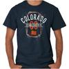 Vintage Colorado Athletic CO Souvenir Gift Womens or Mens Crewneck T Shirt Tee