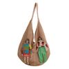 Fashion Hollowed-out Shoulder Bag Cute Cartoon Character Prints Handbag Casual And Lightweight Beach Vacation Bag Large Tote Bag