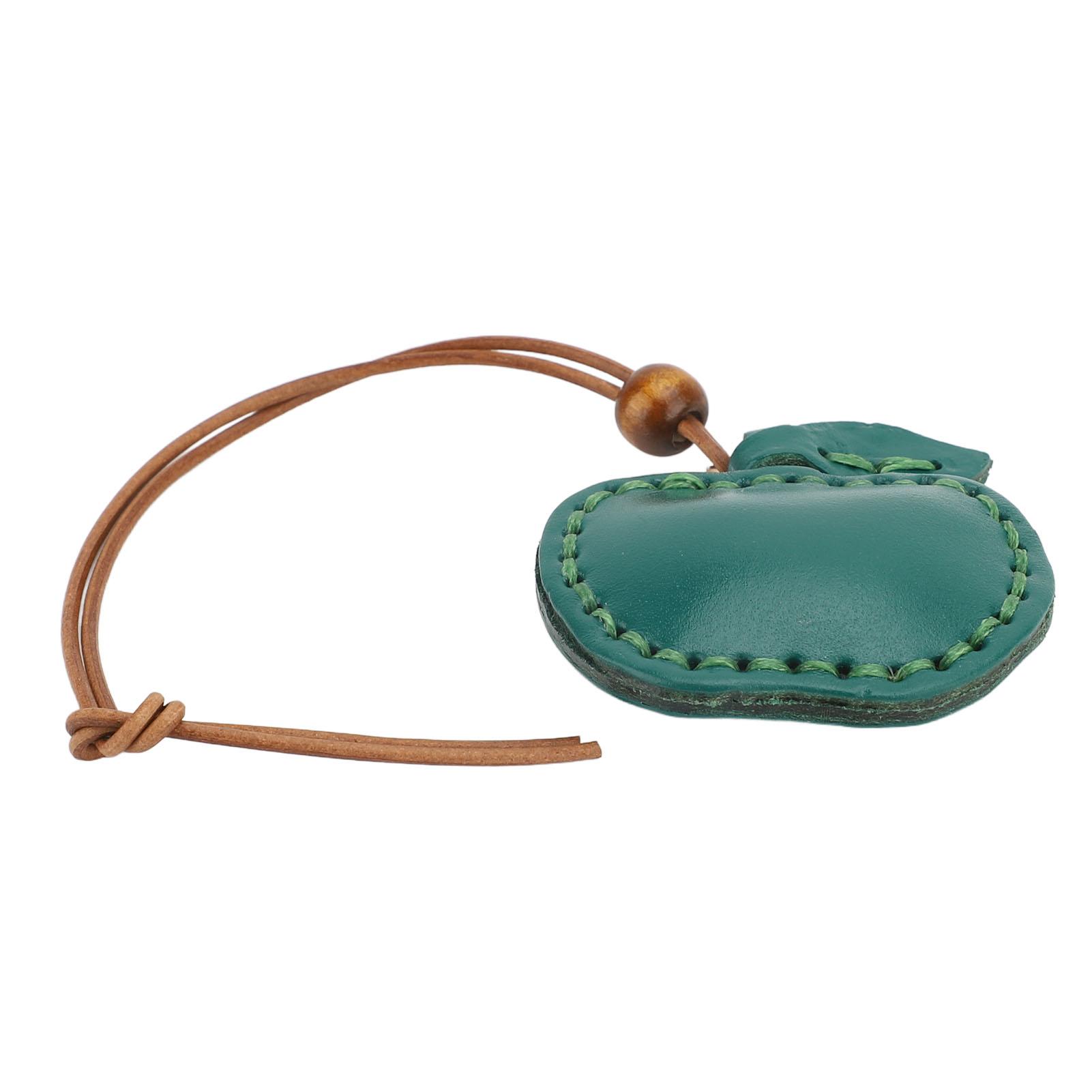 

Шкіряний Фруктовий Шарм Ретро Ручна Робота Портативний Милий Шарм для Сумки для Гаманця Чохол для Телефону Вечірка Подорож Зелений зелений