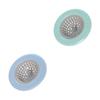 1/2/4pcs Silicone Anti-Clogging Filter Portable Sink Strainer Bathroom Kitchen For Drains Cover Hair Waste Plug Filter Strainer