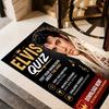 Elvis Presley: Tappeto Leggenda Rock 'n' Roll Adatto per Cucina Sala Giochi Corridoio Soggiorni Tappeto Antiscivolo Arredare Uffici