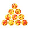20Pcs Multisize Resin Round Cabochon Imitation Amber Cabochon For Rings Earrings Pendant Jewelry Making DIY Accessories Supplies