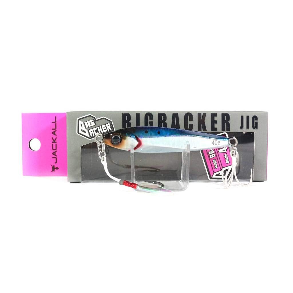 [JACKALL] Big Backer Jig 40g Sardine/Magma Wave Holo