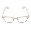 Smart Glasses Bluetooth 5.3 Open Ear Speaker IP67 Waterproof Blue Light Blocking Magnetic Smart Wire