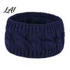 Knitted Headband with Fleece Lining Winter for Women Soft Lined Thermal Hair Running Gear Women Band Thickened Plush Ear Warmer Cold Weather Outdoor