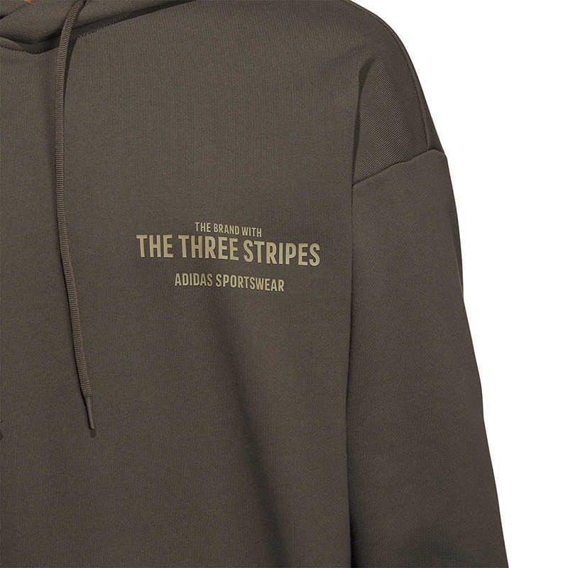 adidas Sweatshirts Men's Brown Hooded Moderate Other IB2736