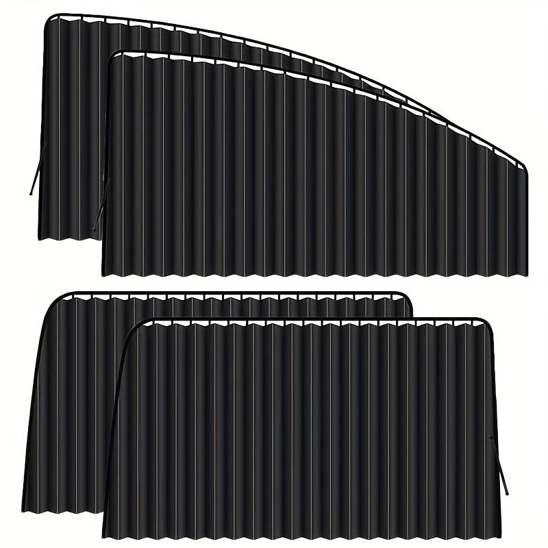 1Set Car Window Shades Portable Car Window Shades Adjustable Magnetic Car Blinds Car Camping Window Covers