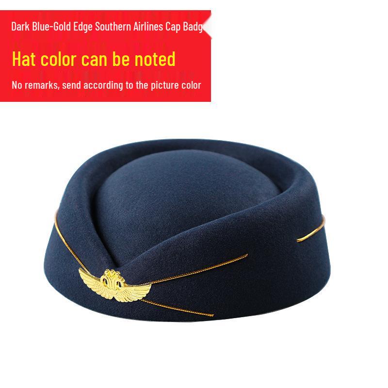Flight Attendant and Front Desk Performance Etiquette Hat