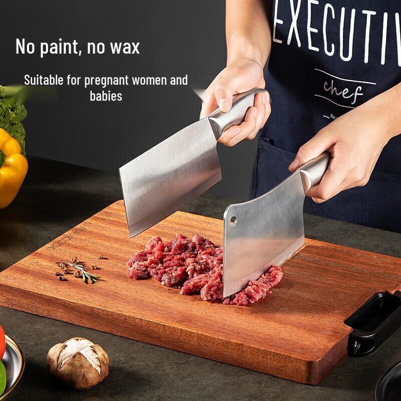 MAXCOOK Ebony Wood Cutting Board