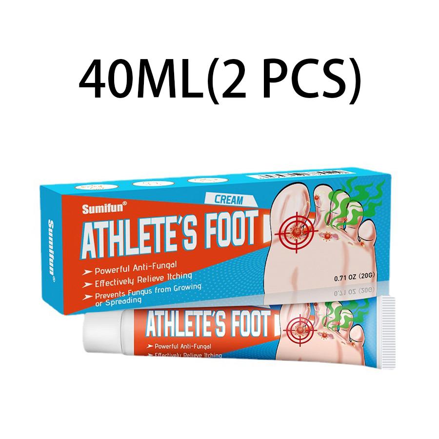 

Sumifun 20/40/100 мл Крем для облегчения зуда стоп Уменьшает запах пота на ногах Шелушение Решает дискомфорт при микозе стопы Бактериостатическая мазь 2PCS