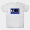 Men Black Print T-shirt Kacl-Am 780 No-Cut Transfer Paper Print Cotton Tshirt