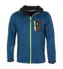 Peak-Mountain Modèle Polaire Windcheater 100% Polyester Blue