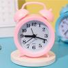 Vintage Exquisite Alarm Desktop Analog with Night Light, Suitable for Home Office Mini Travel Alarm Clock